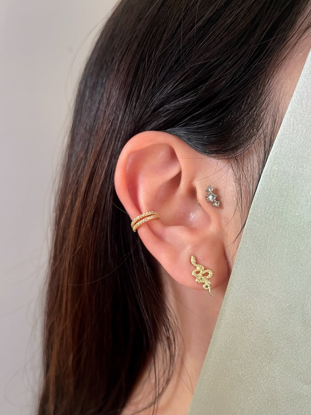 ایرکاف برندfashion jewellery _ بدون نیاز به سوراخ کردن گوش