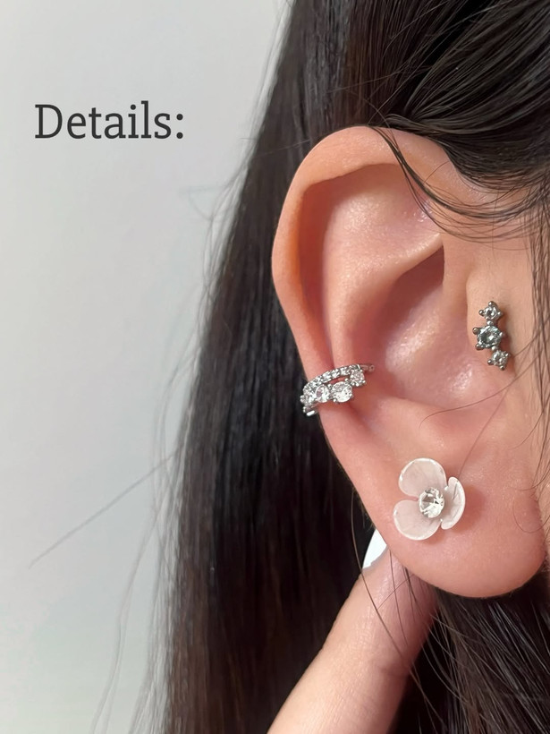 ایرکاف برندfashion jewellery _ بدون نیاز به سوراخ کردن گوش