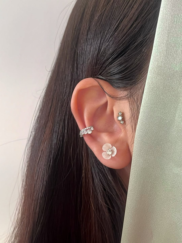 ایرکاف برندfashion jewellery _ بدون نیاز به سوراخ کردن گوش